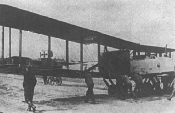 Gotha GIV of 1917 Maximum speed 87 mph Normal bomb-load six 50 kilo bombs - photo 3