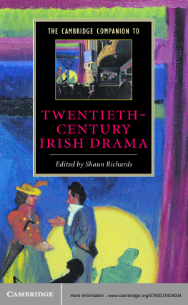 Richards The Cambridge Companion to Twentieth-Century Irish Drama