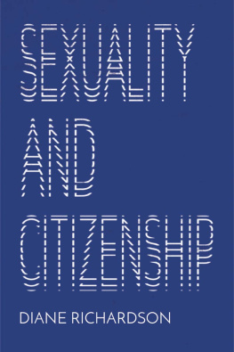 Richardson - Sexuality and Citizenship