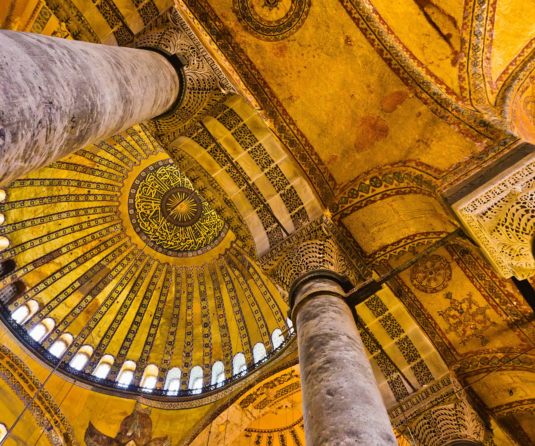 Haghia Sophias massive dome is considered to be the epitome of Byzantine - photo 4