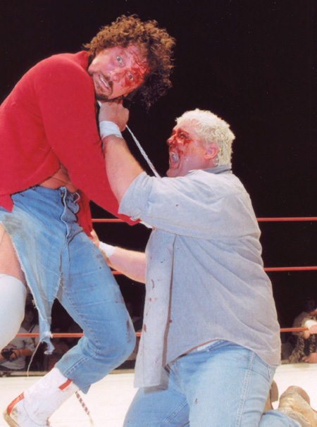 Terry Funk and Dusty Rhodes HOWARD BAUM Greg Valentine in action - photo 8