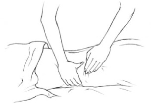 Petrissage is a kneading movement that lifts muscle tissue away from the bone - photo 1