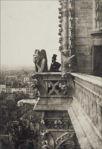 7 Le Stryge at Notre-Dame 1853 by Charles Ngre The man is the photographer - photo 7