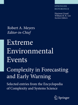 Robert A. Meyers - Extreme environmental events vol. 1