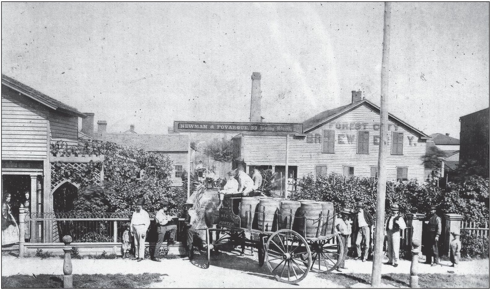 The oldest known photograph of a Cleveland brewery this view from around 1870 - photo 10