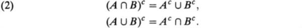 As above the identities can be verified by a Venn diagram or a formal argument - photo 10