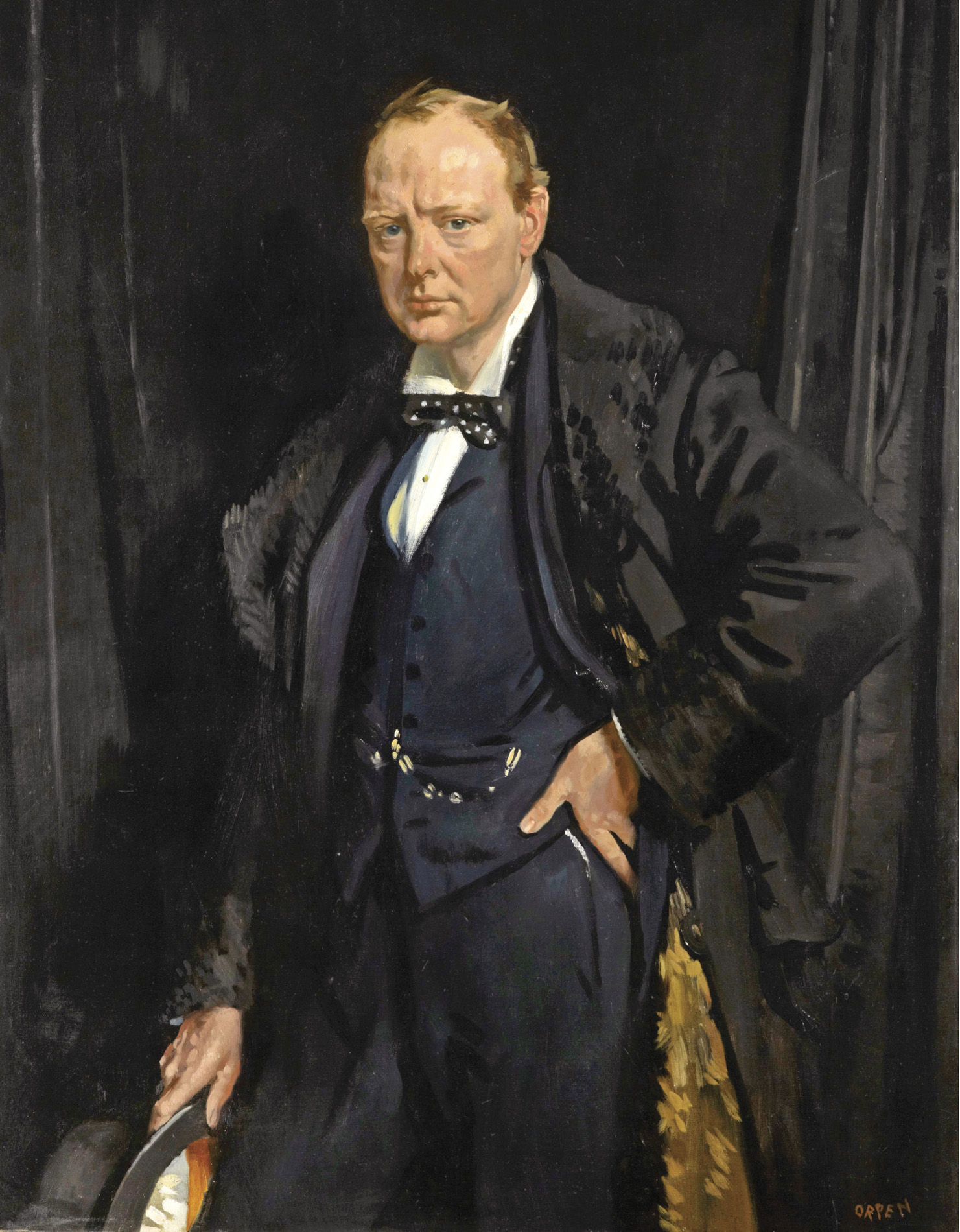 Churchill thought this portrait by Sir William Orpen to be the best likeness - photo 17