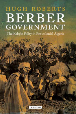 Roberts Berber government: the Kabyle polity in pre-colonial Algeria