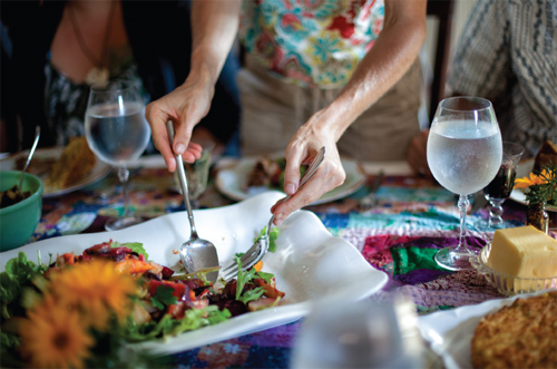 Rebecca Gladding serves friends and family the delicious not-too-fancy sorghum - photo 3