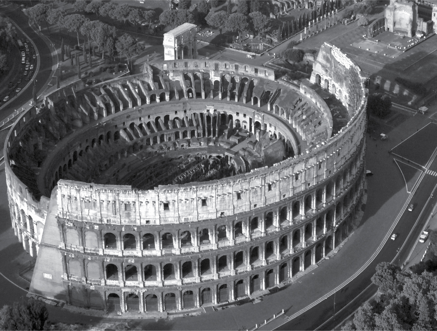 The Colosseum in Rome About half of its external wall was destroyed by an - photo 3