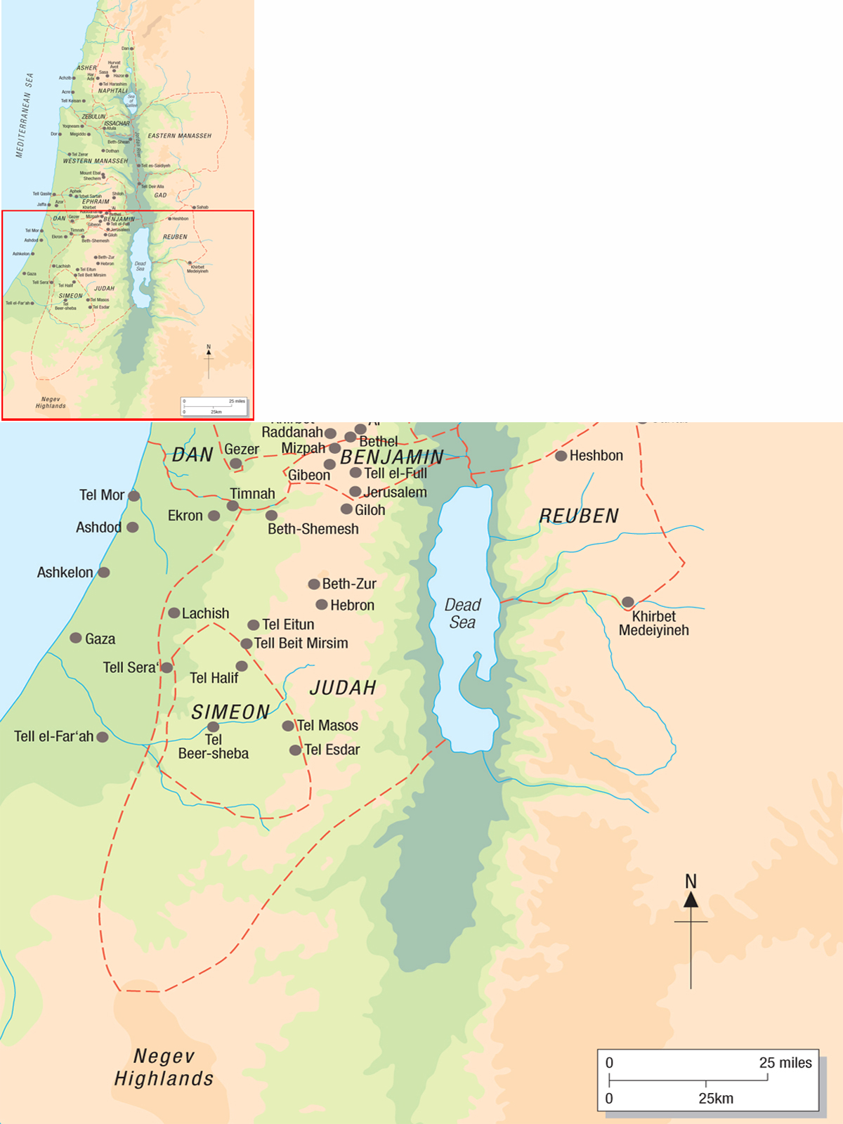 The Land of Israel during the period known as Iron Age I or the period of the - photo 6