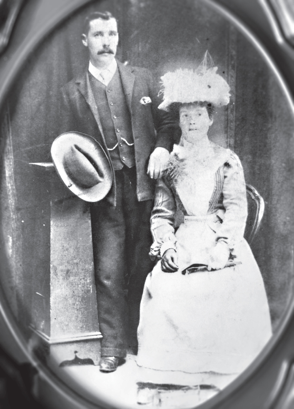 Chapelizod 17 August 1902 Paddys parents Joseph and Annie Rochford on their - photo 2