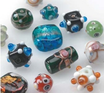 Lampworked or artisan Lampworked beads are handmade by artisans one at a time - photo 14