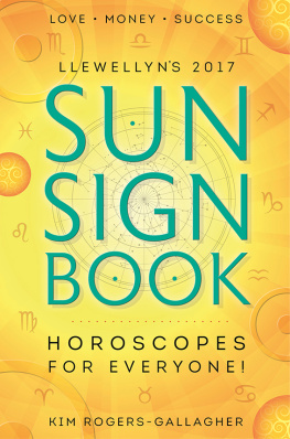 Rogers-Gallagher - Llewellyns 2017 Sun Sign Book