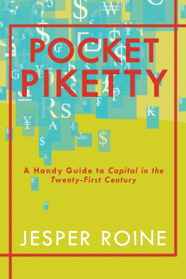 Roine - Pocket Piketty: a handy guide to capital in the twenty-first century