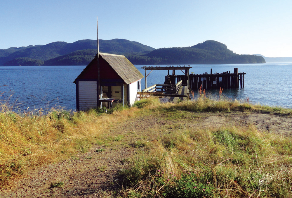 Sinclair Island county dock with Cypress Island in the background Enjoying - photo 6