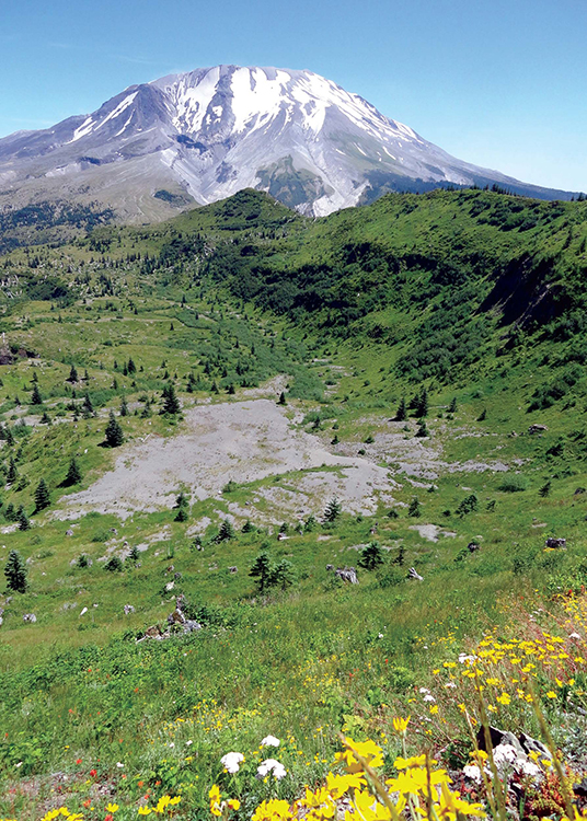 DAY HIKING Mount St Helens national volcanic monument nature trails - photo 14