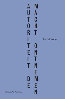 Ronell Avital - Powering Down On Authority (English and Dutch)