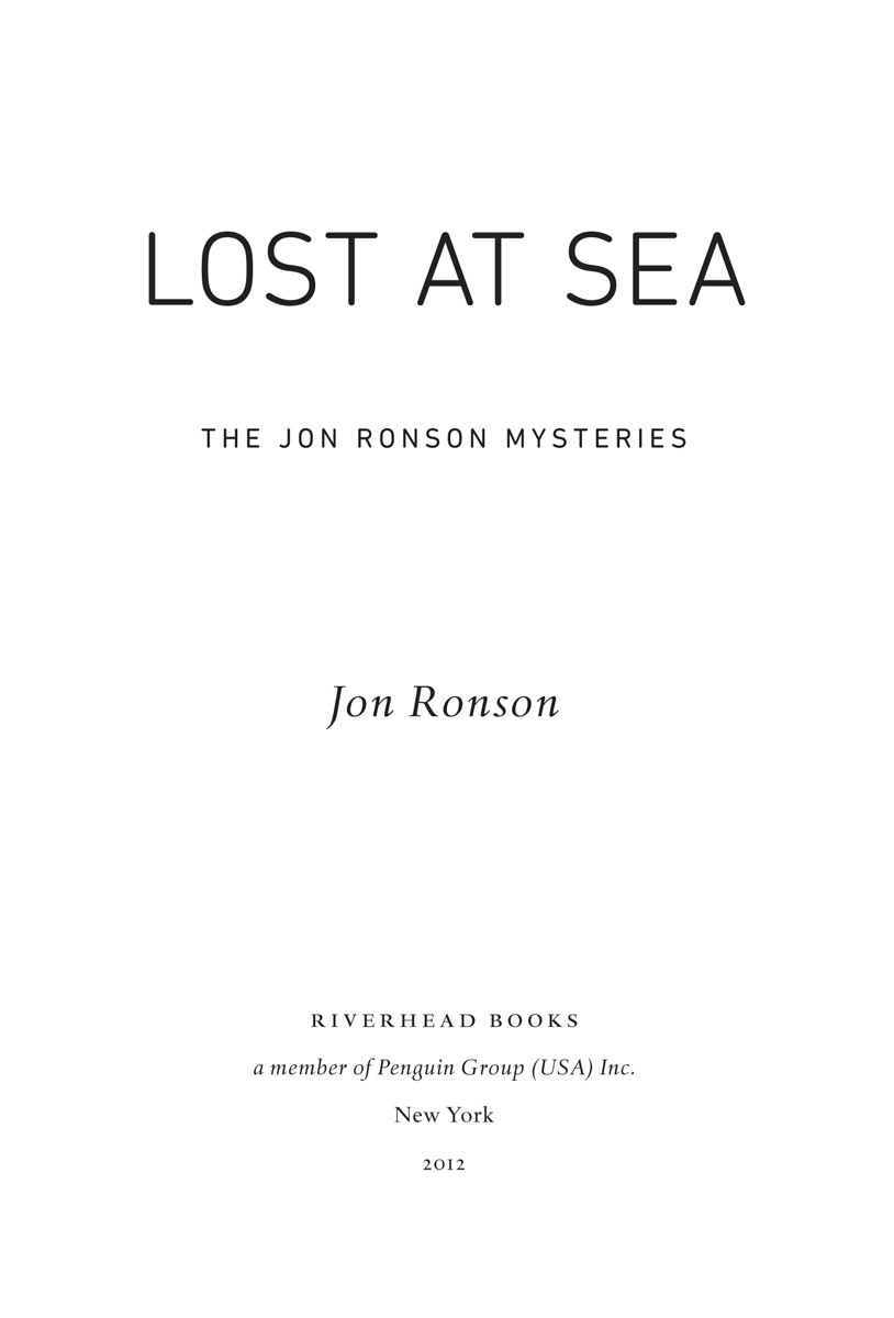 Lost at sea the Jon Ronson mysteries - image 3