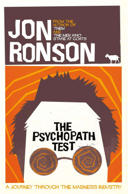 Ronson - The Psychopath Test