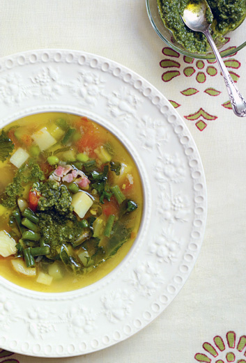 Summer vegetable broth - photo 2