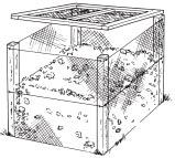 Fig 1 A DIY container for leaves to make leafmould For the DIY kind Fig - photo 4