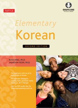 Ross King - Elementary Korean