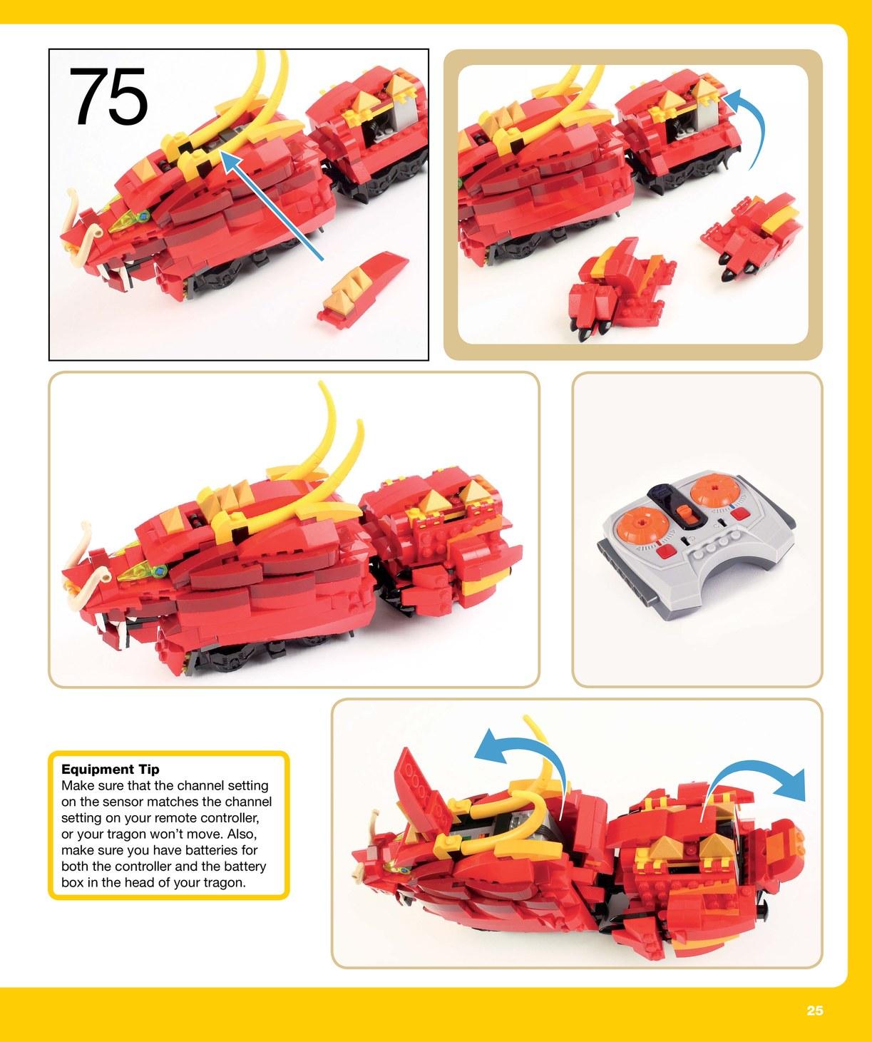 The LEGO Adventure Book Vol 2 Spaceships Pirates Dragons More - photo 29