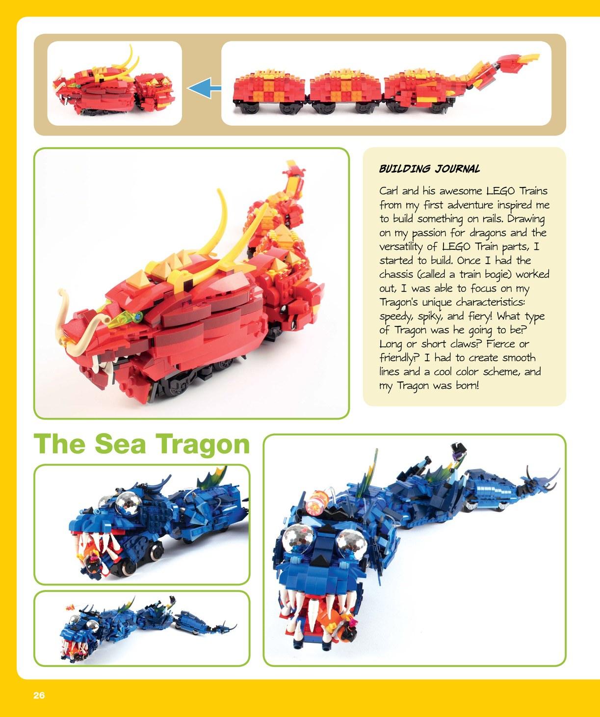 The LEGO Adventure Book Vol 2 Spaceships Pirates Dragons More - photo 30