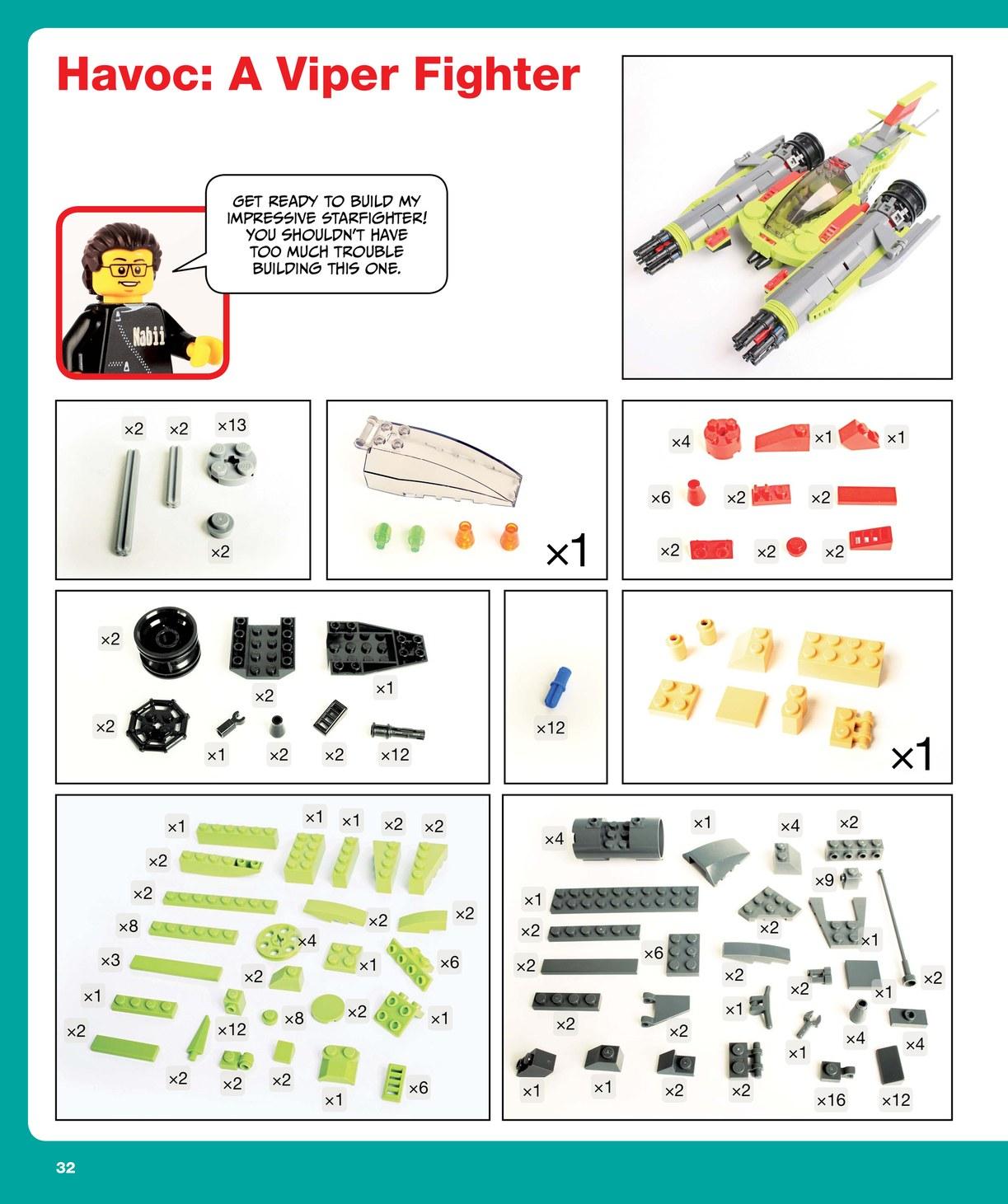 The LEGO Adventure Book Vol 2 Spaceships Pirates Dragons More - photo 36