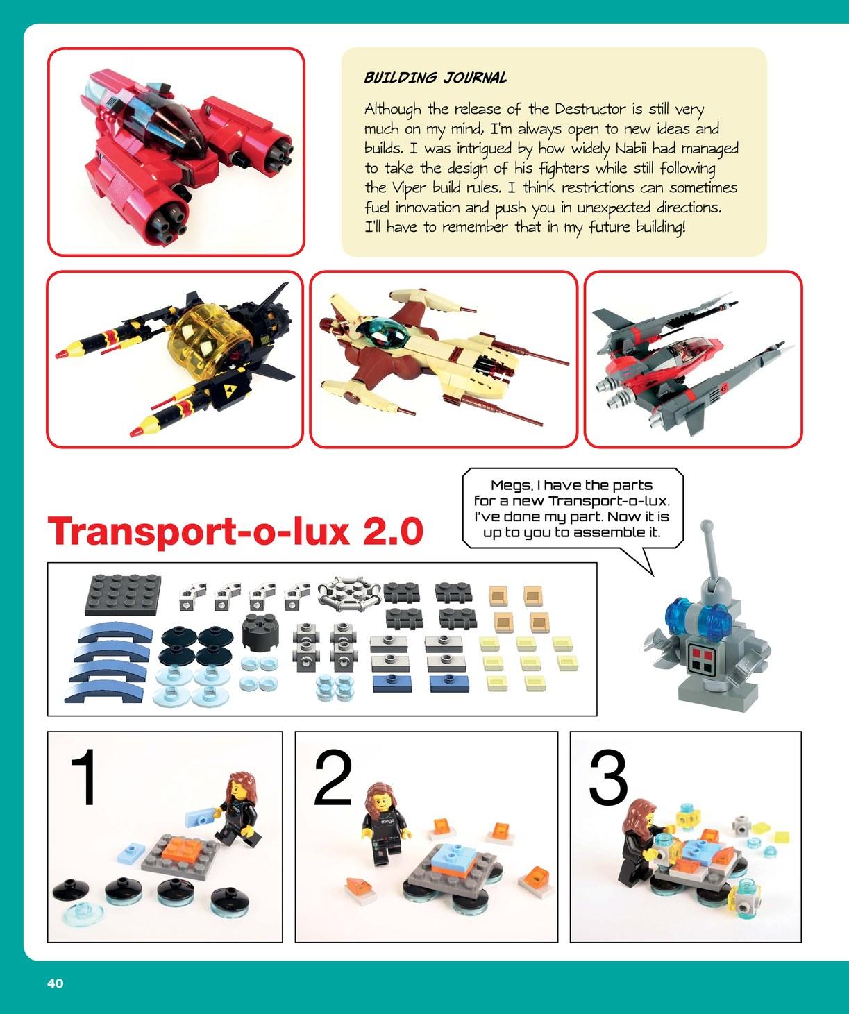 The LEGO Adventure Book Vol 2 Spaceships Pirates Dragons More - photo 44