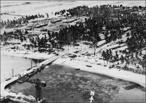 A pre-bombardment view of Namur Island This is the Yokohama Pier on the - photo 8