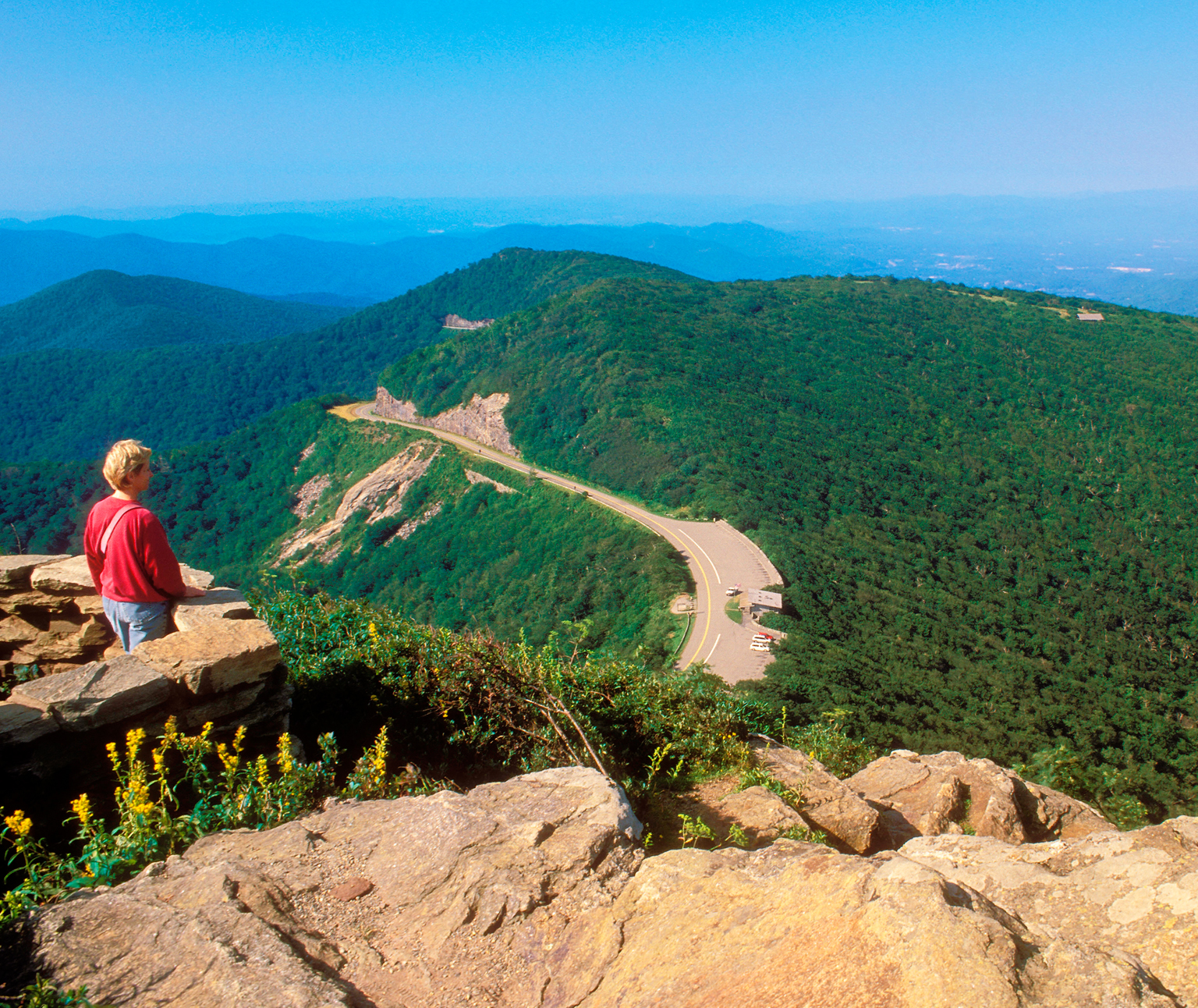 BLUE RIDGE PARKWAY NC Highlights Windswept dunes and salt marshes flank - photo 10