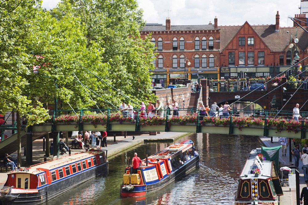 Travel Pix CollectionAWL Images WORCESTER AND BIRMINGHAM CANAL BIRMINGHAM - photo 5