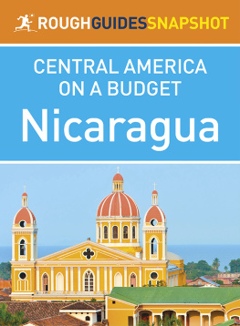Rough Guides (retail) - Rough Guides Snapshot Central America on a Budget: Nicaragua