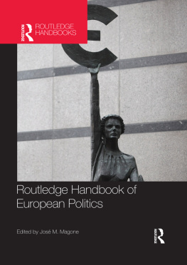 Routledge Handbook of European Politics Rebvl - Routledge Handbook of European Politics