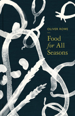Rowe - Food for All Seasons