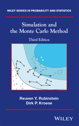 Rubinstein Reuven Y. Simulation and the Monte Carlo Method