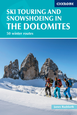 Rushforth Ski Touring and Snowshoeing in the Dolomites