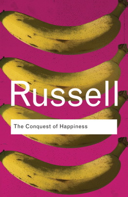 Russell Bertrand Arthur William - The Conquest of Happiness