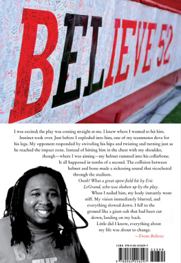 Rutgers University. - Believe: my faith and the tackle that changed my life