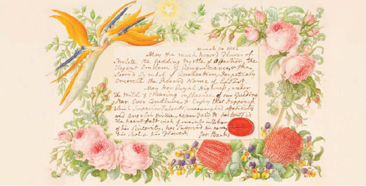 The botanist Joseph Bankss dedication to George IIIs daughter Princess - photo 3