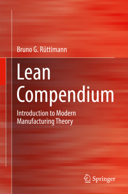 Rüttimann - Lean compendium introduction to modern manufacturing theory