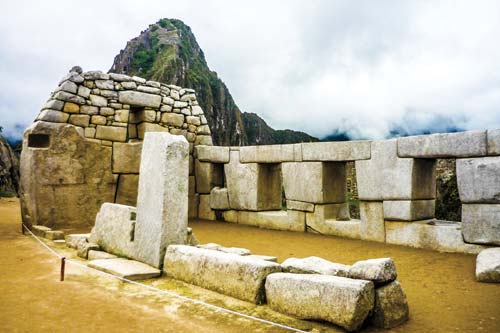 incredible stonework at Machu Picchu terraces at Moray the stone streets - photo 11