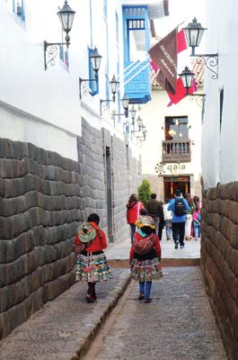 the stone streets of Cusco Where to Go The Sacred Valley Leave the - photo 13