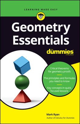 Ryan - Geometry Essentials For Dummies