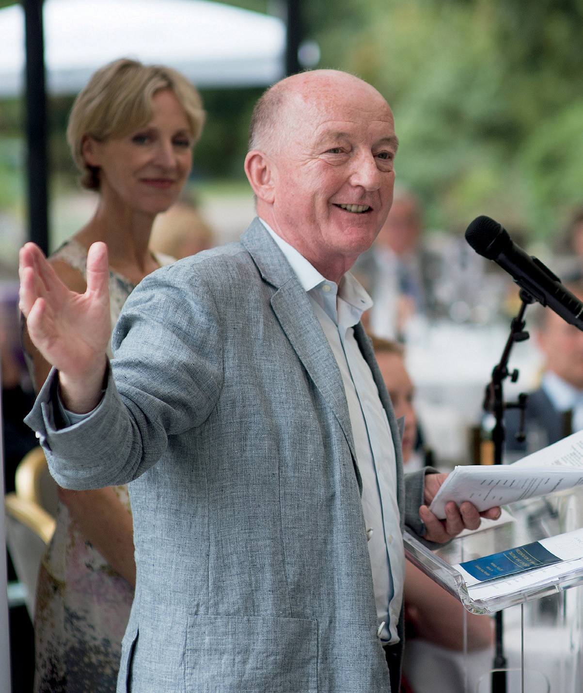 Oz Clarke at the presentation of the inaugural UK Wine Awards in July 2017 He - photo 4