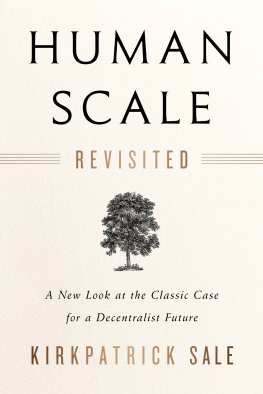 Sale Human Scale Revisited