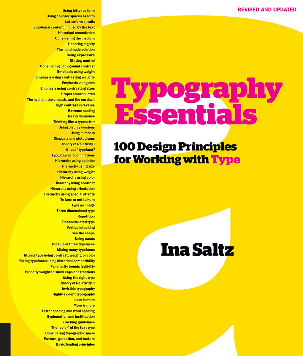 REVISED AND UPDATED Typography Essentials 100 Design Principles for Working - photo 1