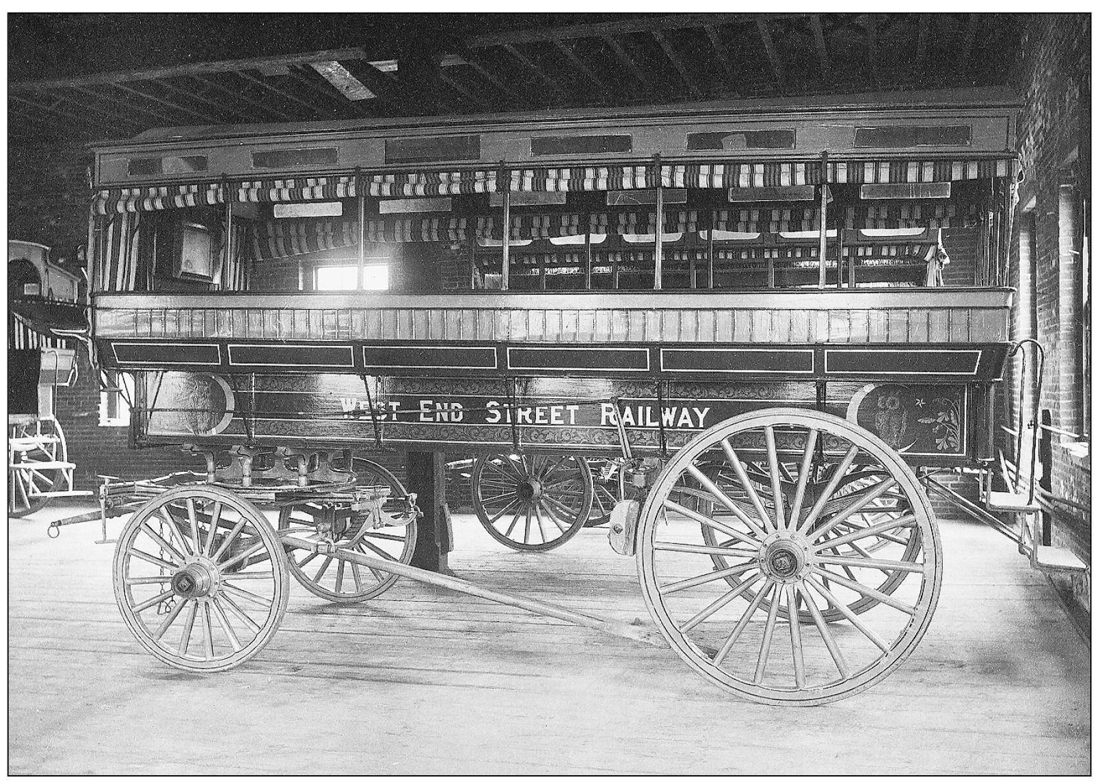 For summer use many omnibus operators provided long open-sided omnibuses for - photo 5